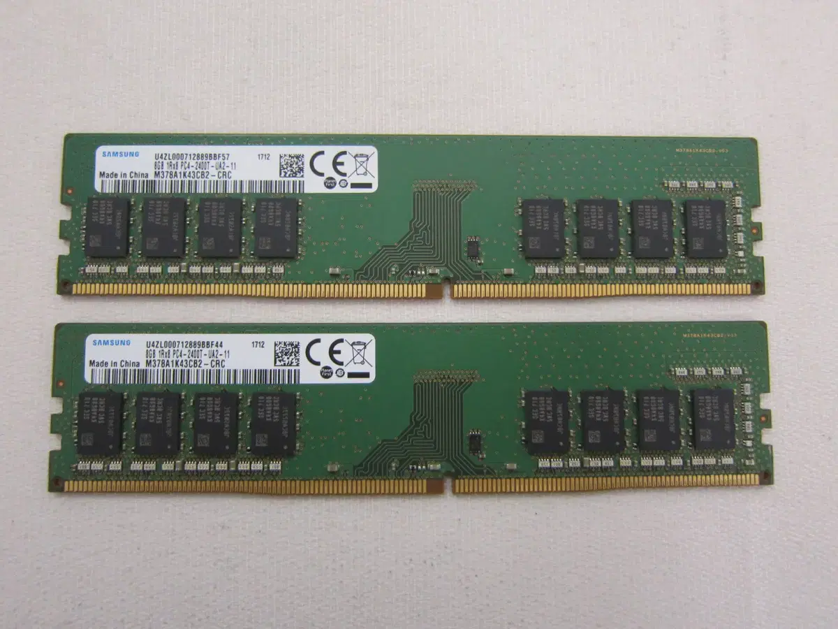 삼성전자  DDR4-2400 16G(8Gx2) (PC4-19200)